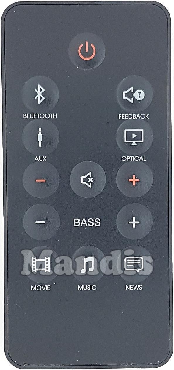 jbl sb150 remote