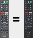 Original remote control RMF-TX201ES (149330312)