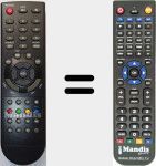 Replacement remote control for 810300002