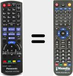 Replacement remote control for N2QAYB000630