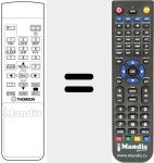 Replacement remote control for SRD 14 (10257030)