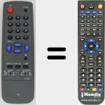 Replacement remote control for ST-461