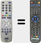 Replacement remote control for RM-C1502