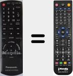 Replacement remote control for N2QAYB000640