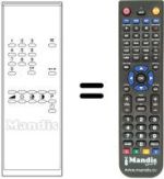 Replacement remote control TM 20