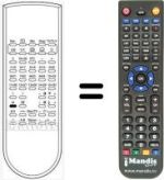Replacement remote control RC1
