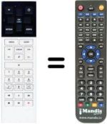 Replacement remote control CANAL+ LECUBE HD