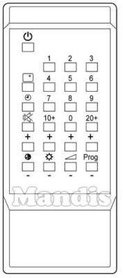 Original remote control POPPY 3780