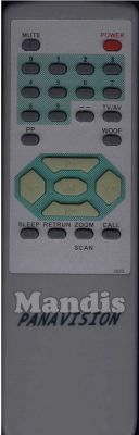 Original remote control PANAVISION 3022