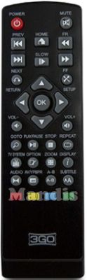 Original remote control 3GO 3GO-001
