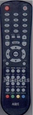 Original remote control AIRIS MW145M