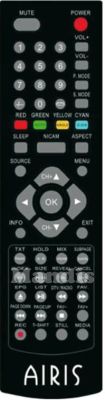 Original remote control AIRIS Airis002
