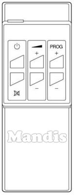 Original remote control NIKKAI CLE 600