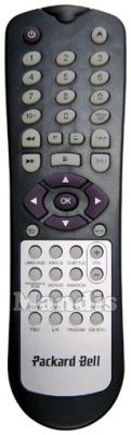 Original remote control PACKARDBELL REMCON1201