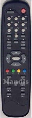 Original remote control POLSAT MS3003