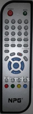 Original remote control NPG DHT31NRS
