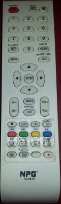 Original remote control NPG RC05W