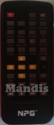 Original remote control NPG Real-Movie-Box (NP100)