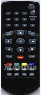 Original remote control NTECH TDT07