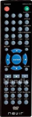 Original remote control NEVIR NVR2309DVDTUCX