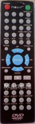Original remote control NEVIR NVR2335