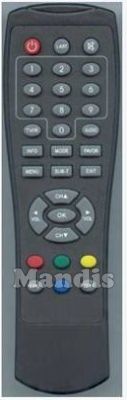 Original remote control NEVIR NVR2580D