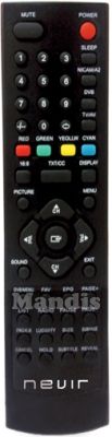 Original remote control NEVIR NVR7800TT10