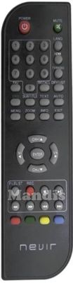 Original remote control NEVIR NVR2590DUGHD