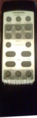 Original remote control NORTEK Soundart51 (104038)