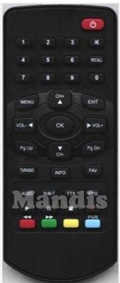 Original remote control NOT ONLY TV LV6T4SD