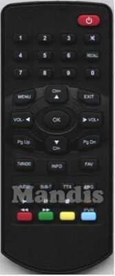 Original remote control NOT ONLY TV LV6TSCART4SD
