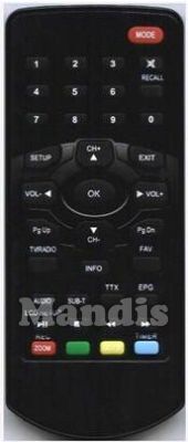 Original remote control NOT ONLY TV LV6TVHD7