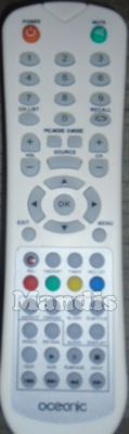 Original remote control OCEANIC OCEALED190416W