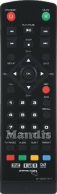 Original remote control PEEKTON IR1650TNT