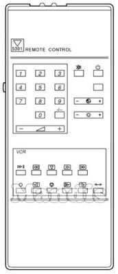 Original remote control PALLADIUM RC5301