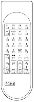 Original remote control PHILCO RC544