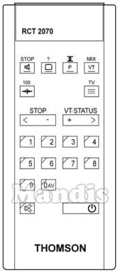 Original remote control NOGAMATIC RCT 2070