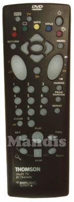 Original remote control PATHÉ MARCONI RCT 842 MN