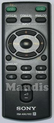 Original remote control SONY RM-ANU 160 (149054011)