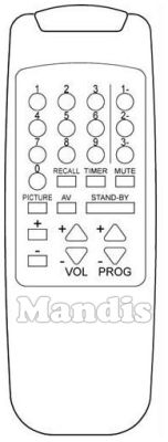 Original remote control NORTON SX-8820