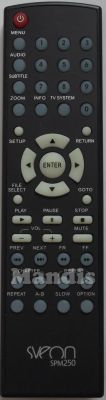 Original remote control SVEON SPM250