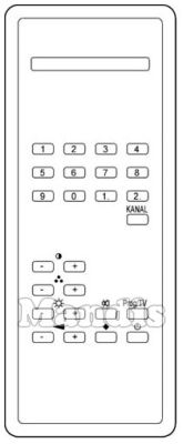Original remote control OCEANIC TC 30 D