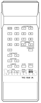 Original remote control OCEANIC TC 52 C