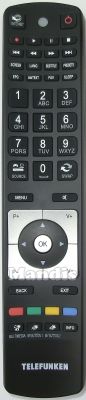 Original remote control TELEFUNKEN rc5116 (23109841)