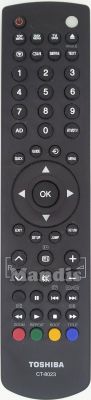 Original remote control TOSHIBA CT-8023 (75026257)
