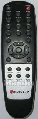 Original remote control WOXTER ICUBEXDIV35XPPRO