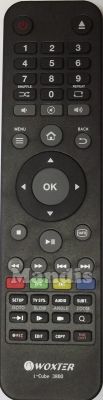 Original remote control WOXTER Icube3800