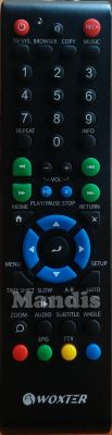 Original remote control WOXTER Icube3100