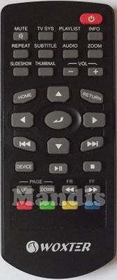 Original remote control WOXTER ICUBE760