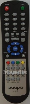 Original remote control ZAAPA YK0106